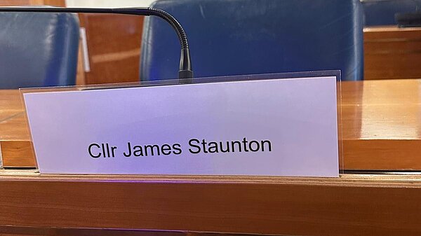 Councillor James Staunton
