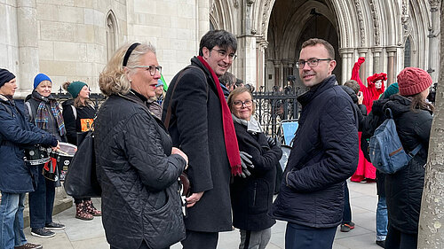 Lib Dem councillors at the High Court