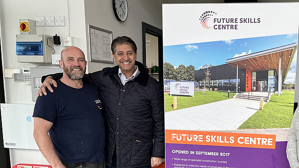 Khalil at Future Skills Centre